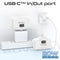 Promate PowerUp-10 Duo 10000mAh 20W Ultra-Compact Fast Charging PowerBank with Dual Folding USB-C