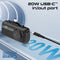 Promate PowerUp-Trio Ultra-Compact Fast Charging Power Bank with In-built USB-C
