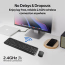Promate Procombo-6 Dual Interface Full-Size Wireless Keyboard/ Mouse Combo