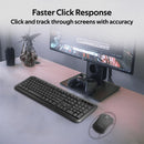 Promate Procombo-6 Dual Interface Full-Size Wireless Keyboard/ Mouse Combo