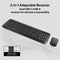 Promate Procombo-6 Dual Interface Full-Size Wireless Keyboard/ Mouse Combo