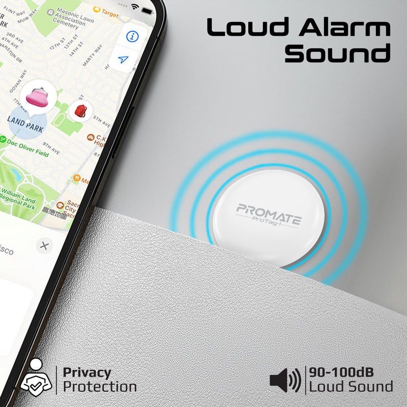 Promate ProTag-1 Ultra-Compact Smart Precision Tracking Wireless Tag