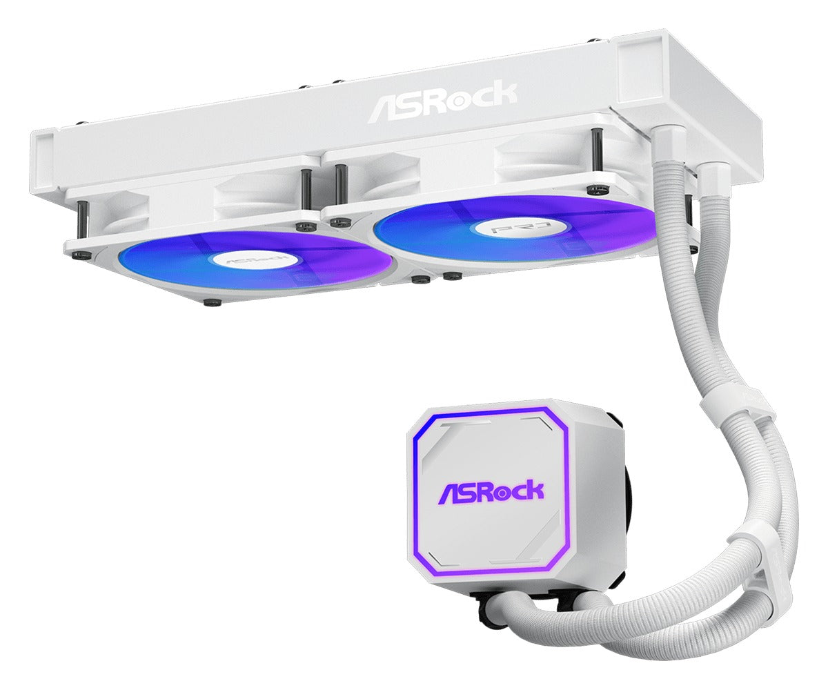 ASRock Pro 240 ARGB AIO Liquid Cooler (Black, White)