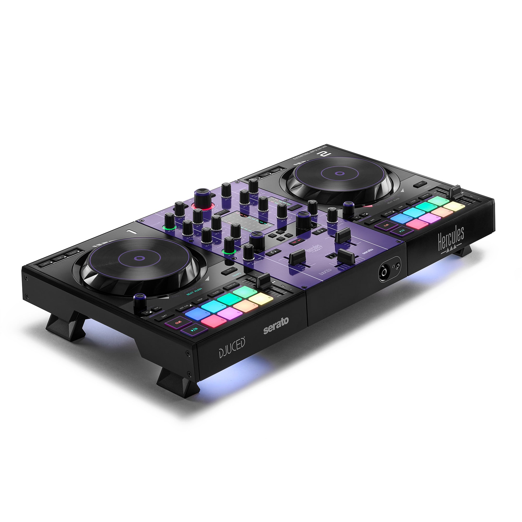 Hercules DJControl Inpulse 500 Purple Edition Controller (4781058)