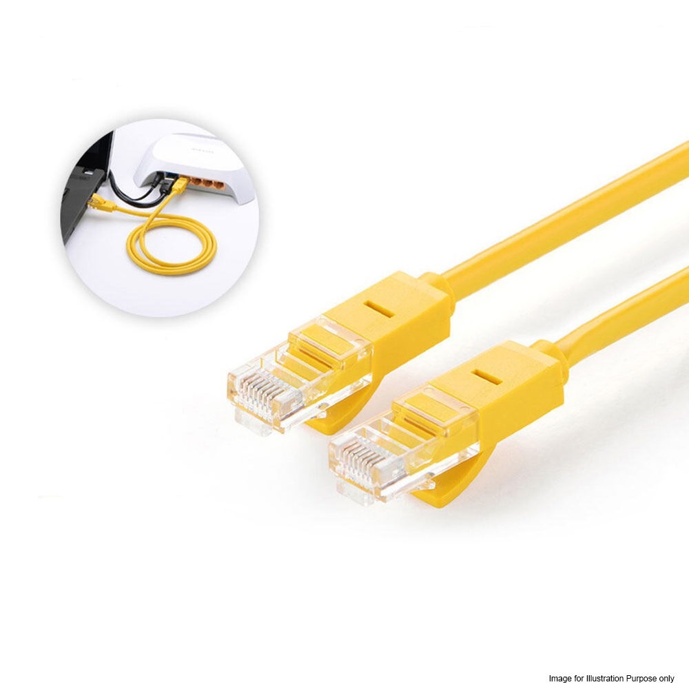 UGreen Cat5 UTP Ethernet Lan Cable - 3m (Yellow) (NW103/11232)