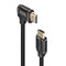 Promate ProLink4K1-150 High Definition Right Angle 4K HDMI Audio-Video Cable (Black)