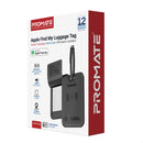 Promate HushTag Anti-Loss Slim Leather Luggage Tag with Smart Tracking | DataBlitz