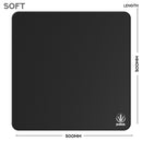 Pulsar Hyperion Pro Premium eSports Mousepad Medium Speed (Jet Black) 