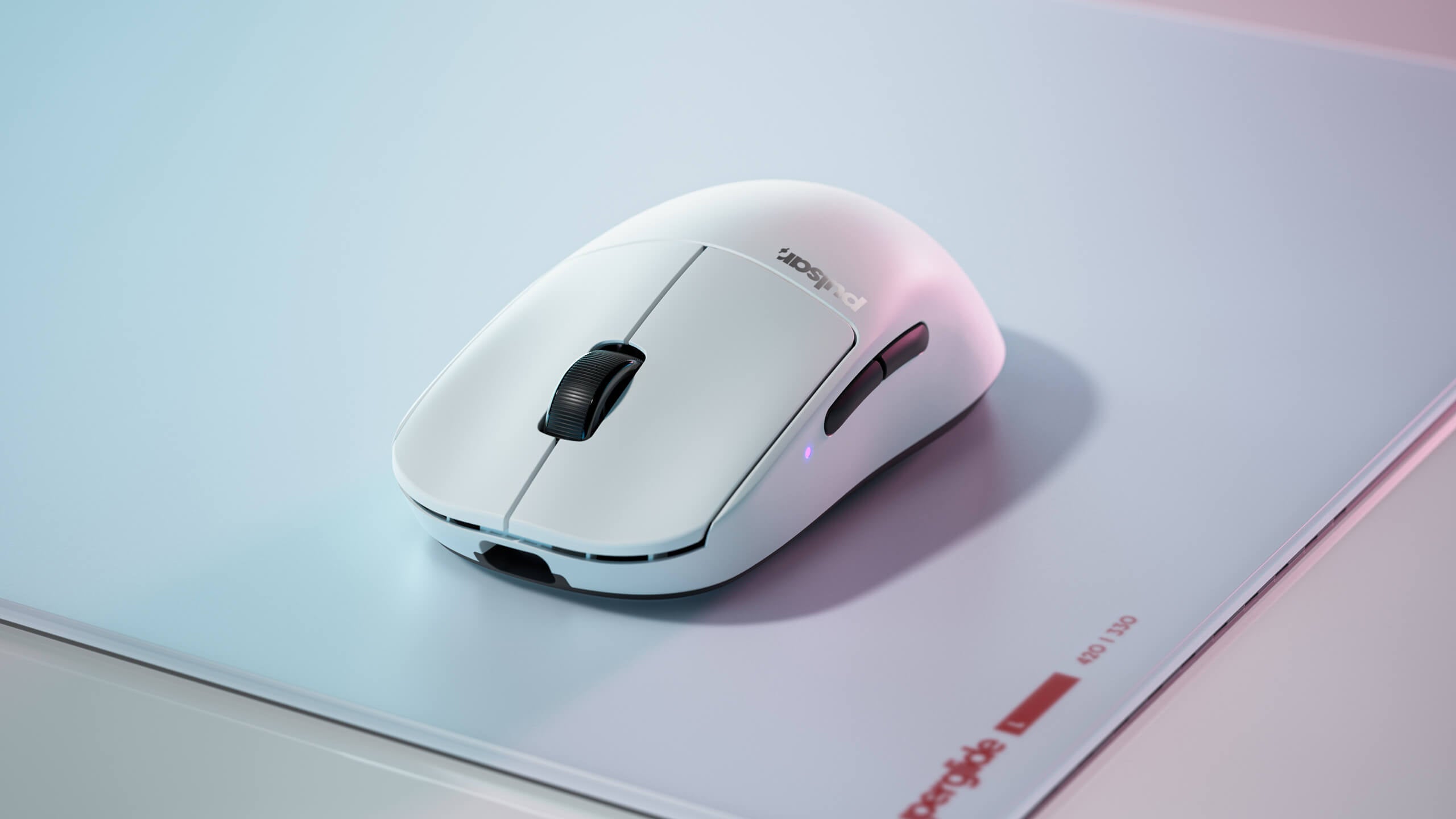 Pulsar X2A SIZE 1 Ultralight Wireless Ambidextrous Gaming Mouse (White) (PX2A13)
