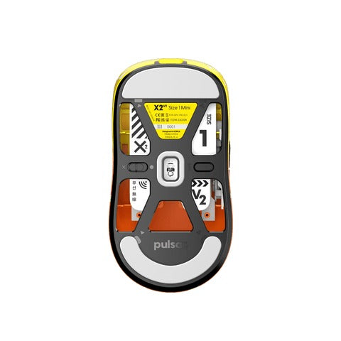 Pulsar X2V2 Mini Symmetrical Ultralight Wireless Gaming Mouse Demon Slayer Agatsuma Zenitsu Limited Edition Size 1 (PX221MC)
