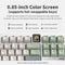 Ajazz QS87 Max RGB Tri-Mode 87-Keys Aluminum CNC Case Hot-Swappable Mechanical Keyboard