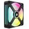 Corsair iCUE Link QX120 RGB 120mm PWM PC Fans Starter Kit With iCUE Link System Hub (Triple Pack)