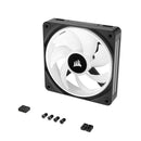 Corsair iCUE Link QX120 RGB 120mm PWM PC Fan Expansion Kit (Black) (Single Pack)