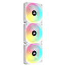 Corsair iCUE Link QX120 RGB 120MM PWM PC Fan Expansion Kit (White) (Single Pack)