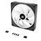 Corsair iCUE Link QX140 RGB 140mm PWM PC Fan Expansion Kit (Black) (Single Pack)