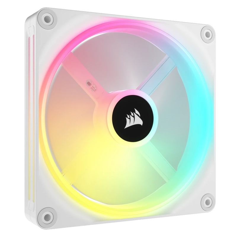 Corsair iCUE Link QX140 RGB 140mm PWM PC Fan Expansion Kit (White) (Single Pack)