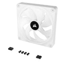 Corsair iCUE Link QX140 RGB 140mm PWM PC Fan Expansion Kit (White) (Single Pack)