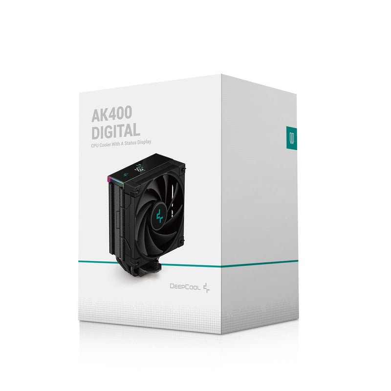 Deepcool AK400 Digital Performance CPU Cooler With a Status Display