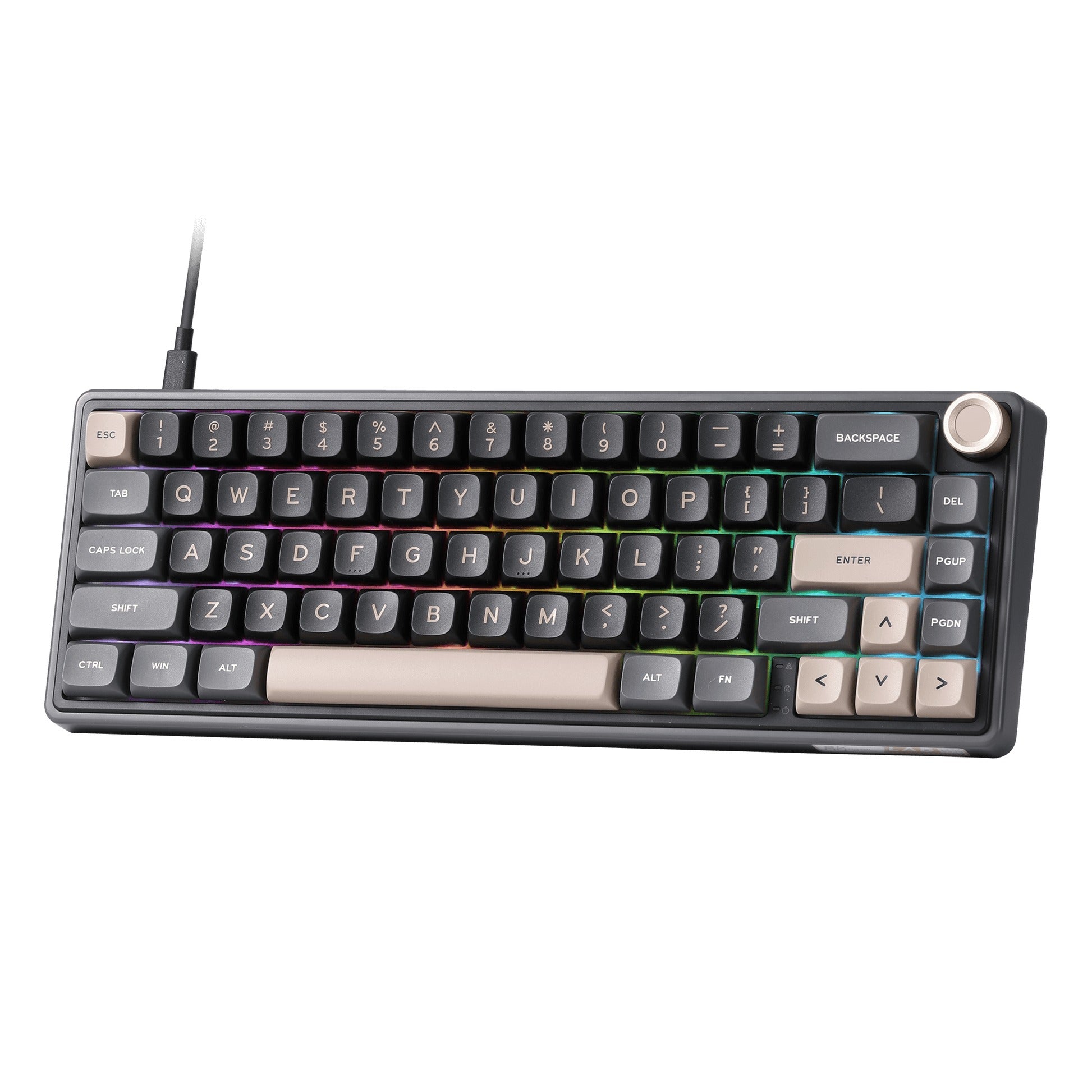 Royal Kludge R65 Single-Mode RGB 66-Keys Hot-Swappable Mechanical Keyboard Phantom