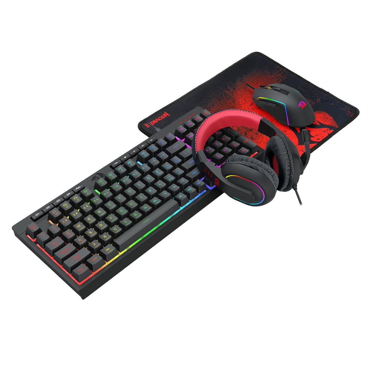 Redragon S148 4-in-1 Gamer Bundle | DataBlitz