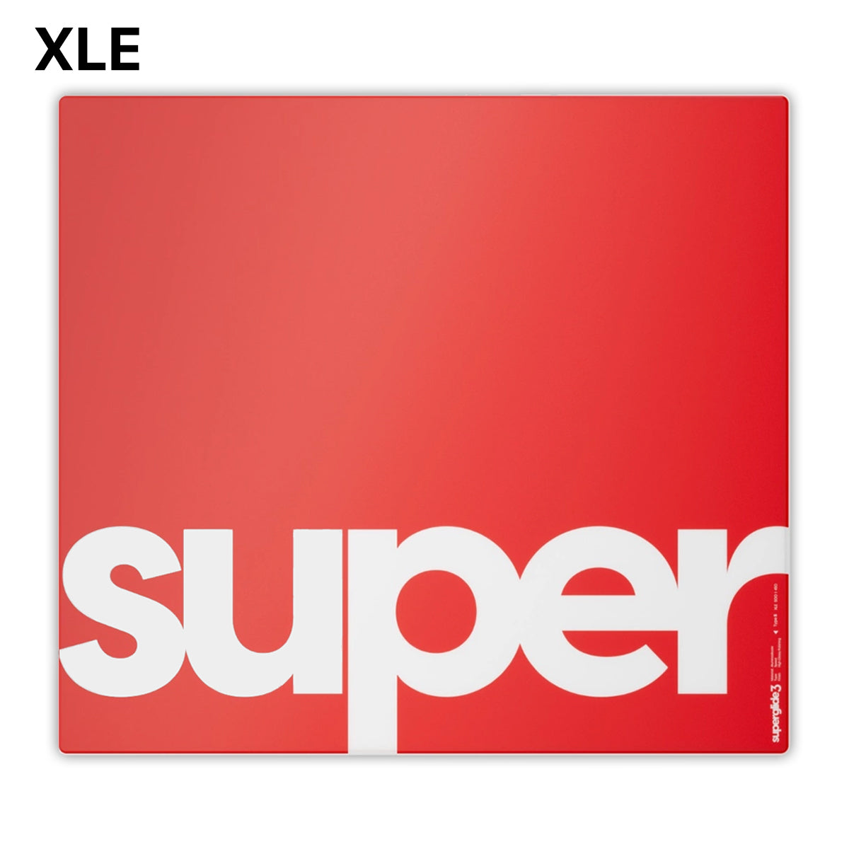 Pulsar Superglide 3 Premium Glass Mousepad (Red)