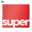 Pulsar Superglide 3 Premium Glass Mousepad (Red)