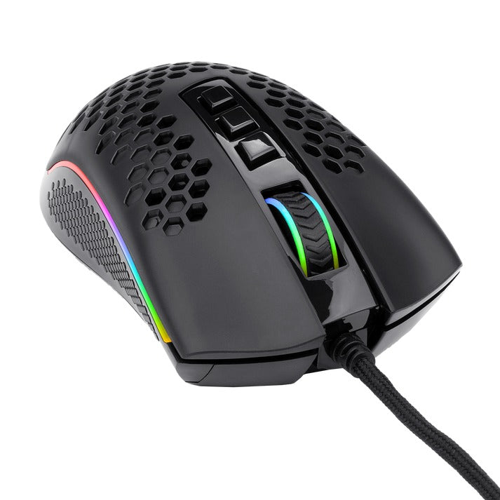 Redragon Storm Honeycomb RGB Gaming Mouse for Battlegrounds (M808-RGB)