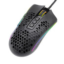 Redragon Storm Honeycomb RGB Gaming Mouse for Battlegrounds (M808-RGB)
