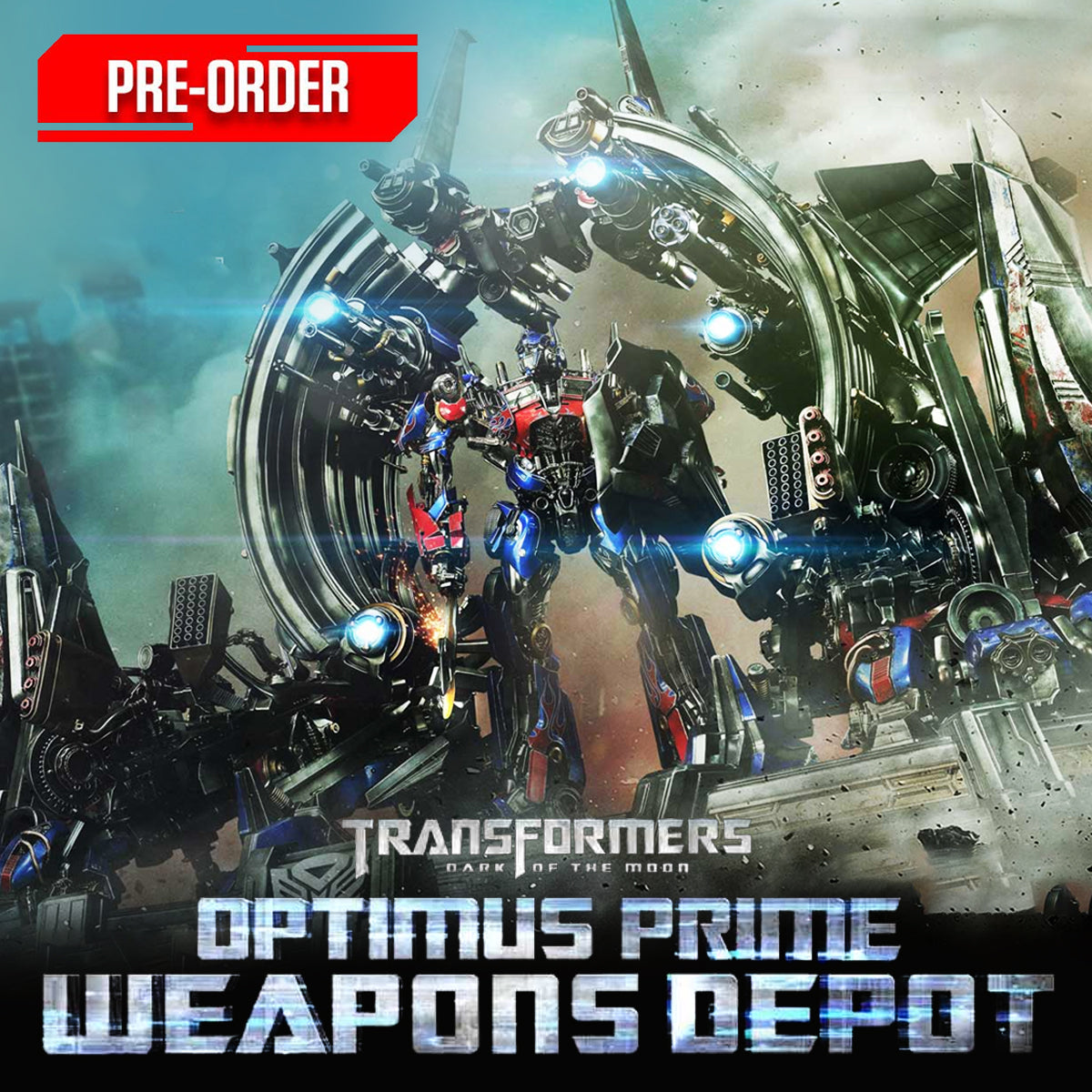 Museum Masterline Transformers: Dark of the Moon (Film) Optimus Prime Weapons Depot 