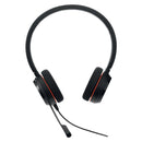 Jabra Evolve 20 MS Stereo Wired Headset (Black)