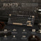Royal Kludge RK-M75 Tri-Mode RGB 81 Keys Hot-Swappable Mechanical Keyboard Phantom
