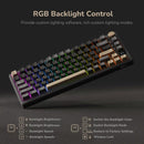 Royal Kludge RK-M75 Tri-Mode RGB 81 Keys Hot-Swappable Mechanical Keyboard Phantom