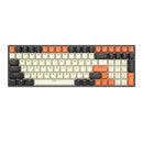 Royal Kludge RK100 Tri-Mode RGB 100-Keys Hot Swappable Mechanical Keyboard (Black Orange)