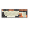 Royal Kludge RK100 Tri-Mode RGB 100-Keys Hot Swappable Mechanical Keyboard (Black Orange)