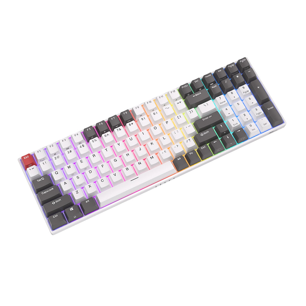 Royal Kludge RK100 Tri-Mode RGB 100 Keys Hot Swappable Mechanical ...