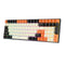 Royal Kludge RK100 Tri-Mode RGB 100-Keys Hot Swappable Mechanical Keyboard (Black Orange)