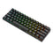 Royal Kludge RK61 Tri-Mode RGB 61 Keys Hot Swappable Mechanical Keyboard Black