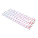 Royal Kludge RK84 Tri-Mode RGB 84 Keys Hot Swappable Mechanical Keyboard White 