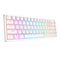 Royal Kludge G68 Tri-Mode RGB 68 Keys Hot Swappable Mechanical Keyboard White