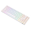 Royal Kludge G68 Tri-Mode RGB 68 Keys Hot Swappable Mechanical Keyboard White