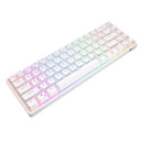 Royal Kludge G68 Tri-Mode RGB 68 Keys Hot Swappable Mechanical Keyboard White