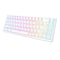 Royal Kludge G68 Tri-Mode RGB 68 Keys Hot Swappable Mechanical Keyboard White