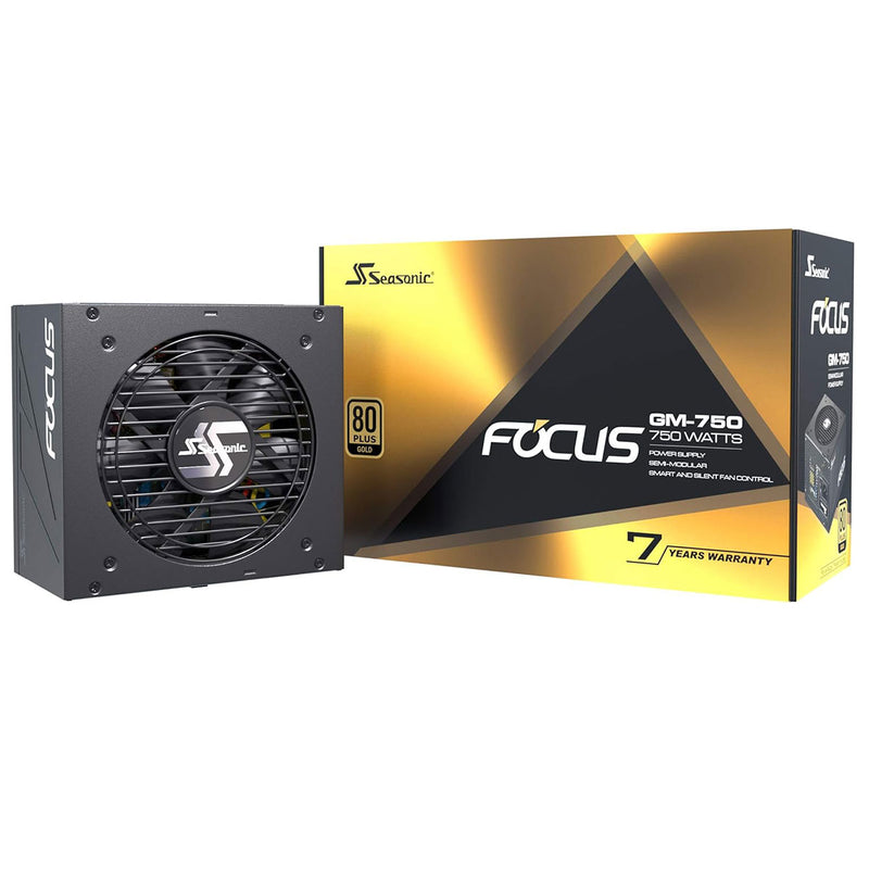 Seasonic Focus GX 80+ Gold Fully Modular Power Supply