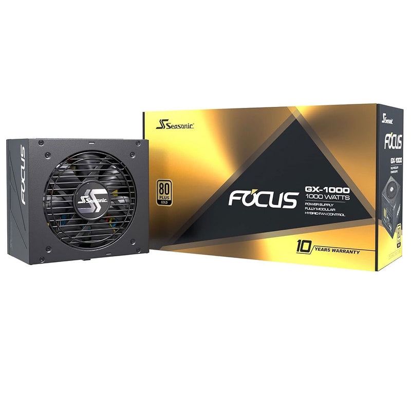 Seasonic Focus GX 80+ Gold Fully Modular Power Supply