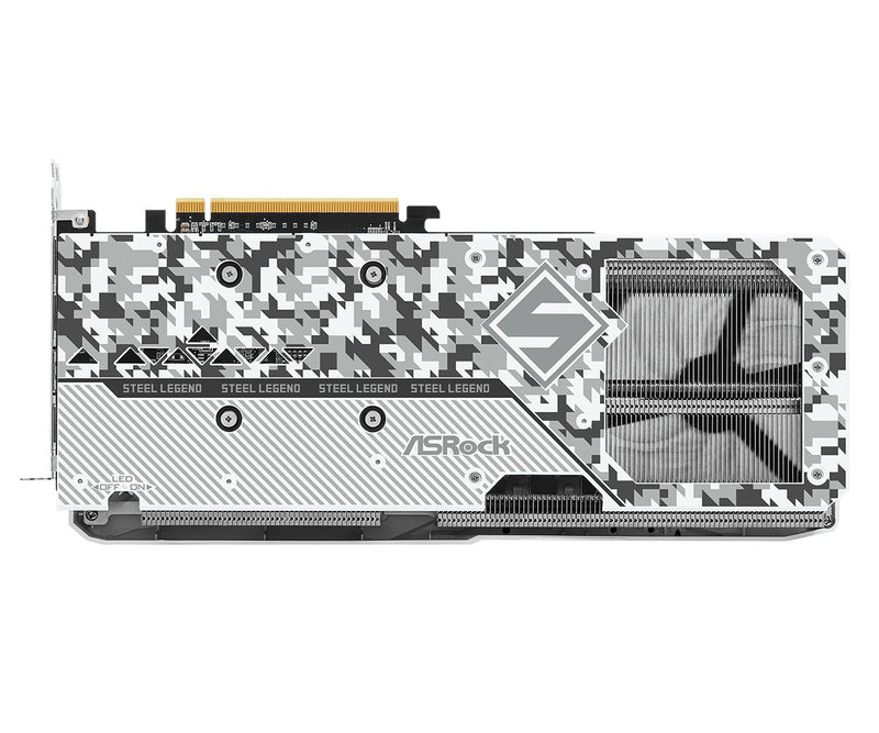 ASRock AMD Radeon RX 7600 XT Steel Legend 16GB OC Graphics Card + Asrock B550 Steel Legend Motherboard + Asrock Arky Doll with Steel Legend Messenger Bag Bundle