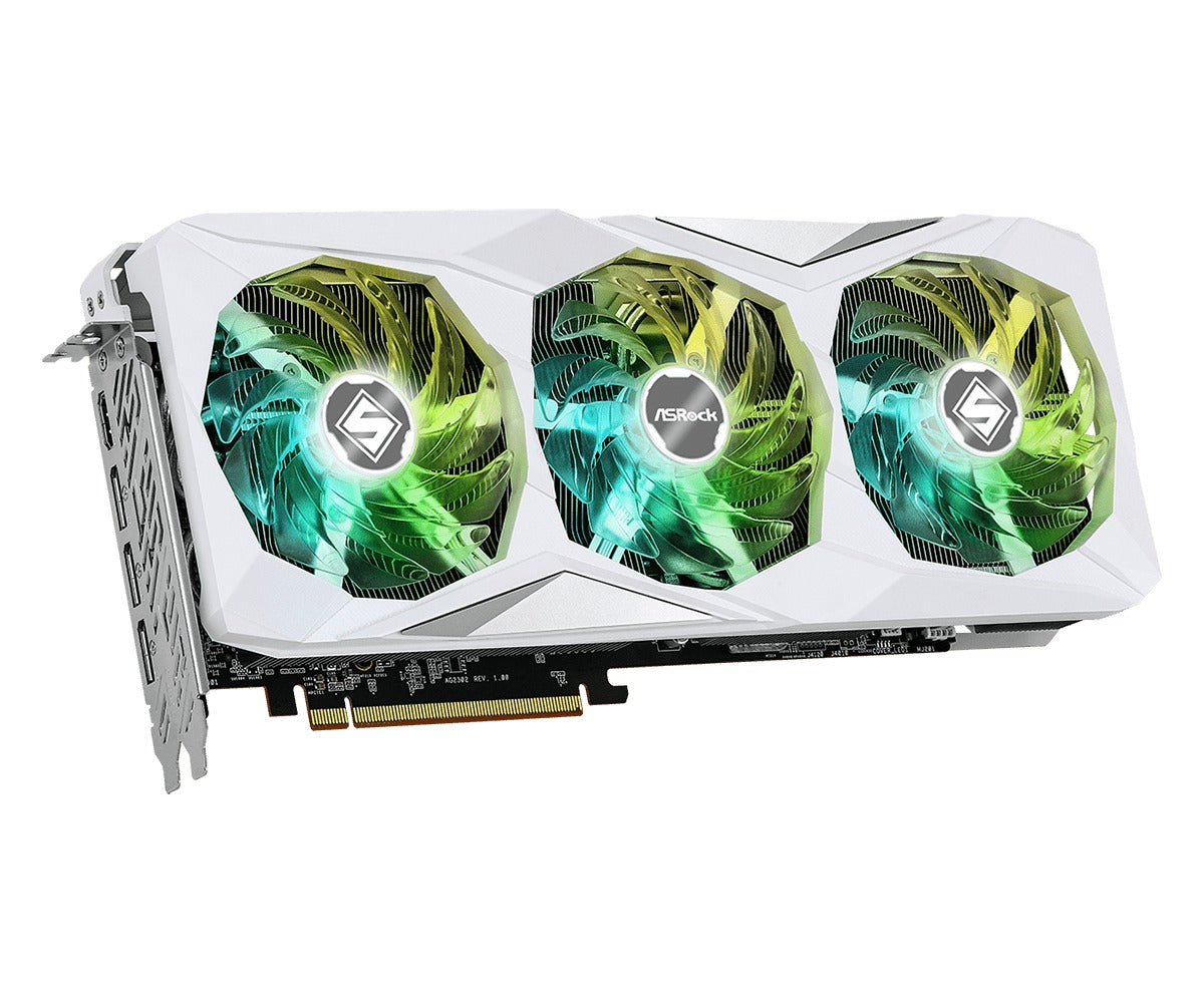 ASRock AMD Radeon RX 7800 XT Steel Legend 16GB OC Graphics Card