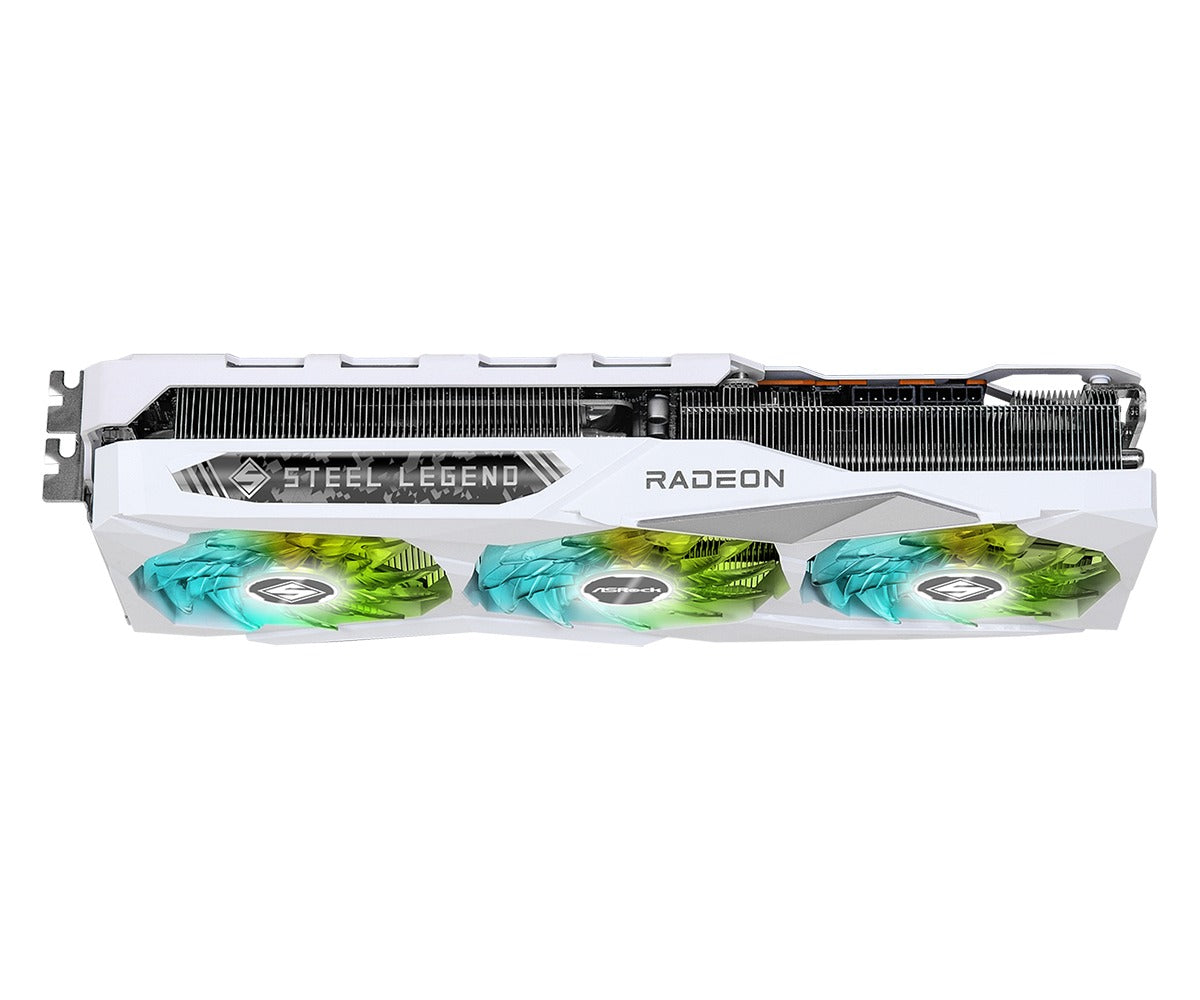 ASRock AMD Radeon RX 7800 XT Steel Legend 16GB OC Graphics Card