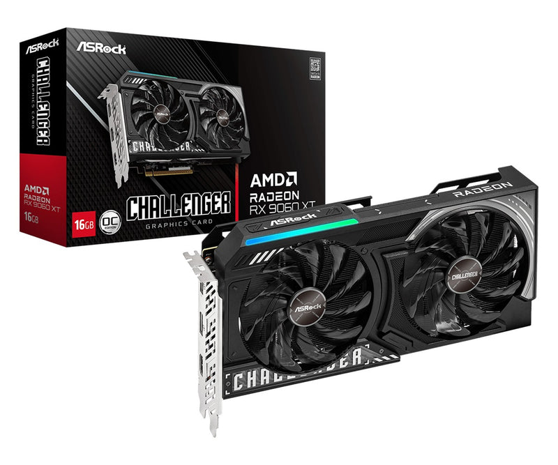 ASRock AMD Radeon RX 9060 XT Challenger