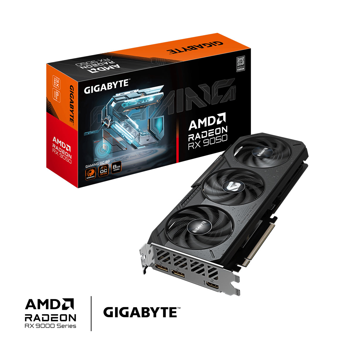 Gigabyte Radeon RX 9050 Gaming OC 8GB GDDR6 Graphics Card