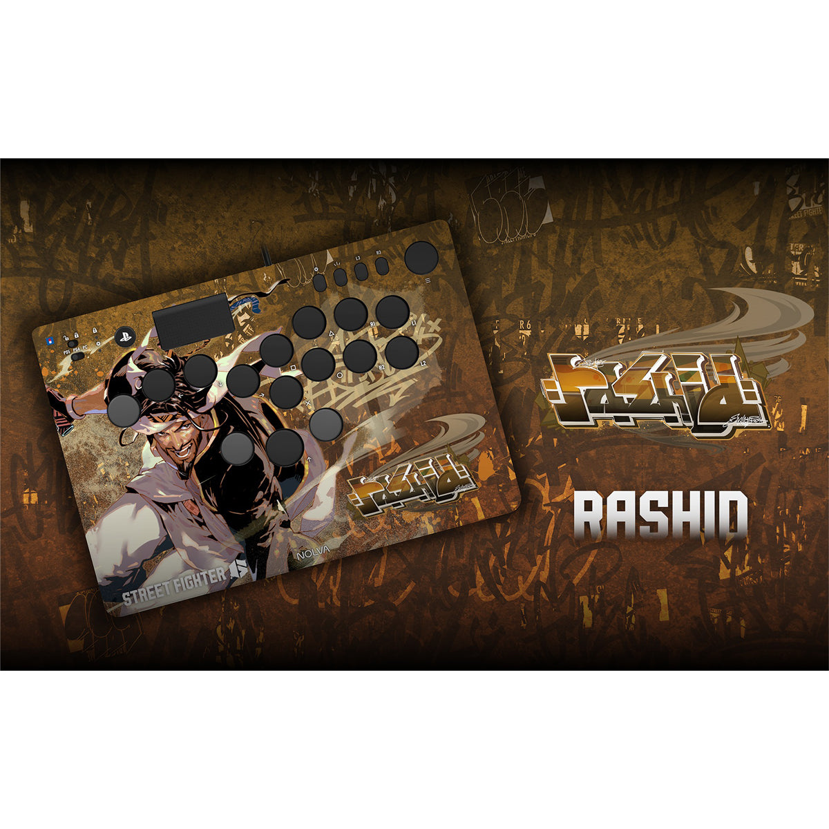 Hori Street Fighter 6 Nolva Mechanical All-Button Arcade Controller